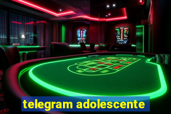 telegram adolescente