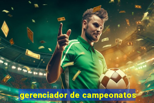 gerenciador de campeonatos