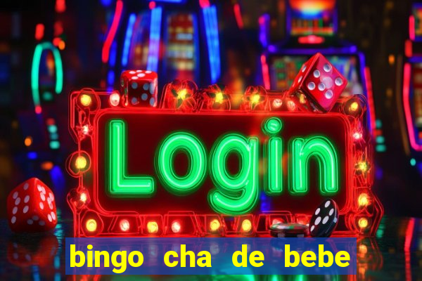 bingo cha de bebe cartelas para imprimir