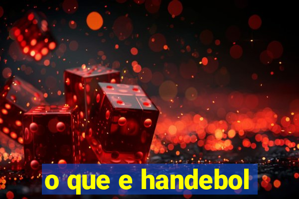 o que e handebol