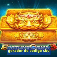 gerador de codigo sku