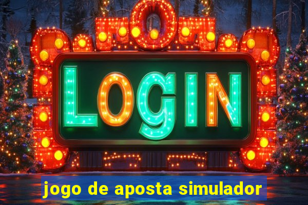 jogo de aposta simulador