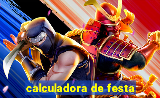 calculadora de festa