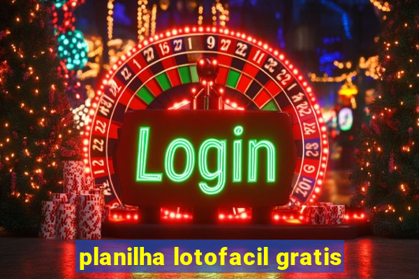 planilha lotofacil gratis