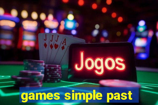 games simple past