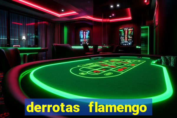 derrotas flamengo 2019 brasileiro