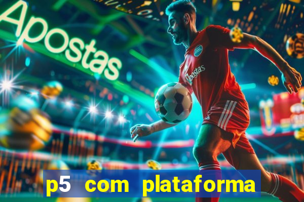 p5 com plataforma de jogos